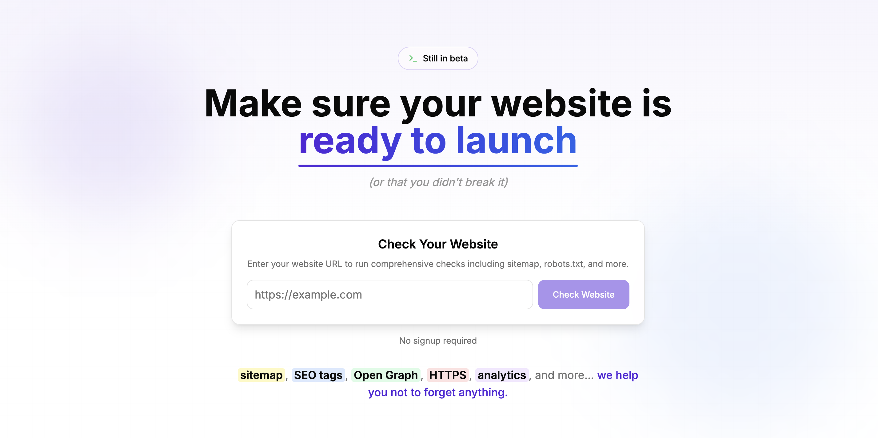 Ismywebsiteready logo
